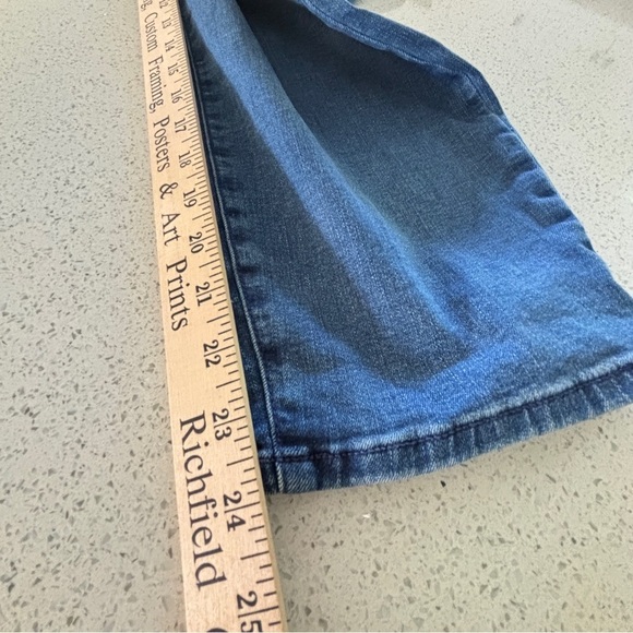 Talbots Womens Plus Size 18W Stretch Denim Cropped Jeans High-Waist Jegging Crop - Picture 11 of 14